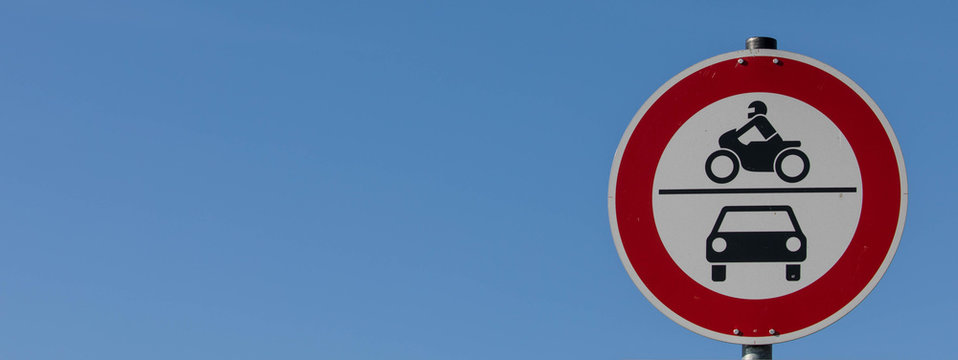 Durchfahrtsverbot, Textfreiraum