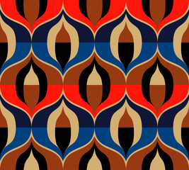 Seamless retro pattern