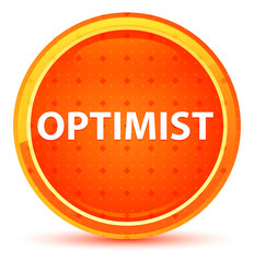 Optimist Natural Orange Round Button