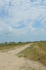 Ukraine.Arabatskaya arrow. Chokrak