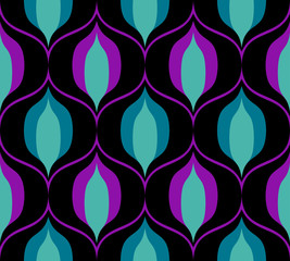 Seamless retro pattern