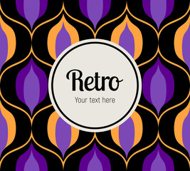 Seamless retro pattern