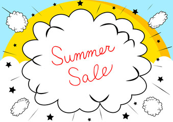 サマーセール　吹出し