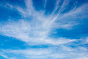 blue sky with clouds