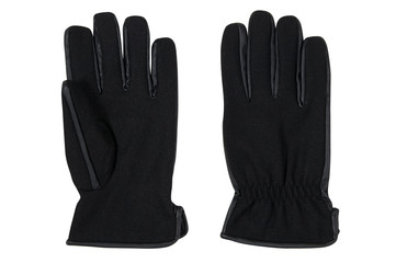 pair of male gloves isolated on white