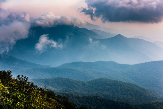 High mountain rainforest Thailand © sittitap