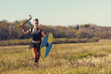  woman warrior Viking