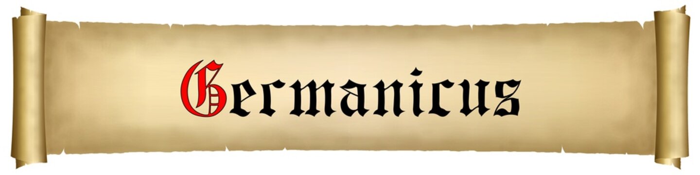 Parchment. History. Germanicus 