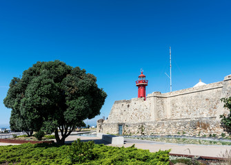 Santa Catarina old fort landmark in figueira da foz portugal