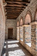 Basilica of St Clement in Ohrid in Macedonia