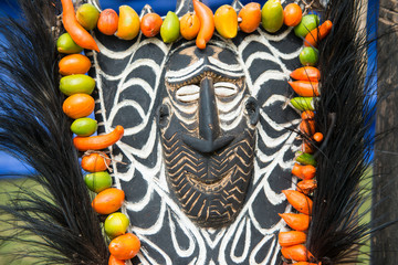 Festival Papua New Guinea tribe decoration