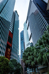 skyscrapers in singapor