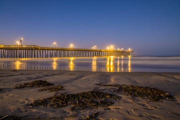 Fototapeta premium Pismo Beach Pier Sunrise