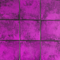 purple ceramic mosaic classic tile