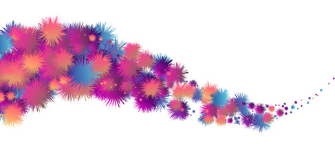 Abstract colorful modern background.