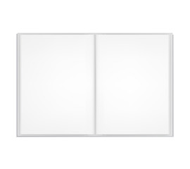 Mockup blank book, template for design. Vector illustartion