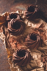 Bundt Cake au Chocolat ou petit Gâteau au Chocolat pour le Goûter