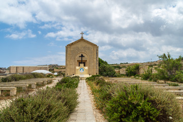 Fototapeta premium Wied Ghammieq Chapel, Malta