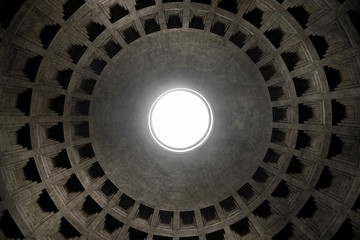 dome of pantheon in rome