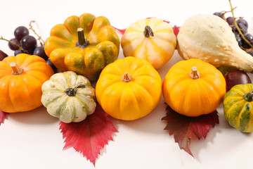 assorted various pumpkin