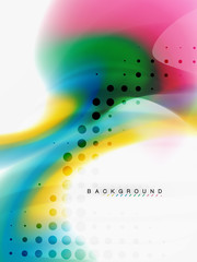 Background abstract - liquid colors wave flow