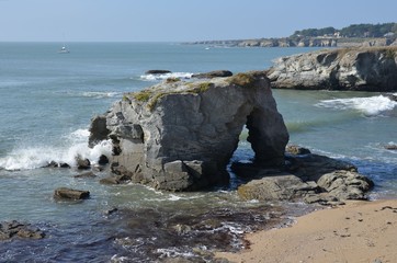 Préfailles, côte de Jade, West of France