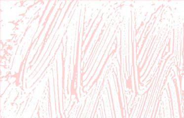 Grunge texture. Distress pink rough trace. Fair ba