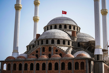 Muslim Mosque in Turkey  in the city Adana and Mersin