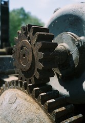 Details of the wheels of the mechanism