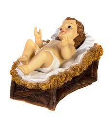 Baby Jesus Christmas rustic