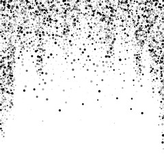Scattered dense balck dots. Dark points dispersion