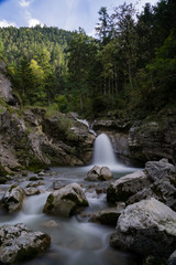 Fototapeta na wymiar Waterfall long time exposure