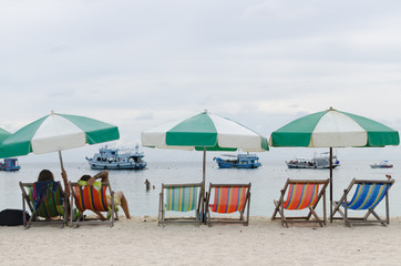 beautiful Nang Yuan island in andaman sea Thailand