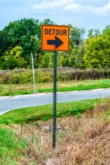 Detour Sign