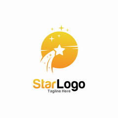 Fototapeta na wymiar Star Logo design concept. Education logo template