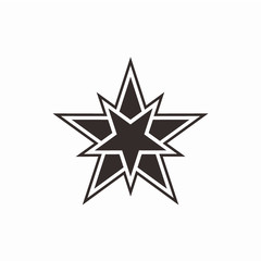 Obraz premium Star Logo vector design concept