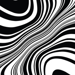 Abstract Vector Background of Waves