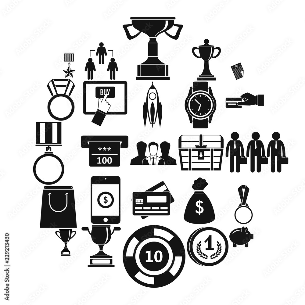 Aufkleber bkg icons set. simple set of 25 bkg vector icons for web isolated on white background