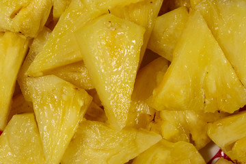 Background of the pineapple slices