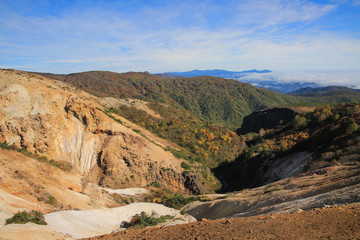 Obraz premium 蔵王 大黒天の風景 （宮城県蔵王町）