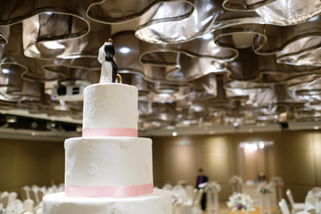 Wedding cake, cake for a wedding