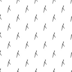 Surgical pincers pattern vector seamless repeating for any web design
