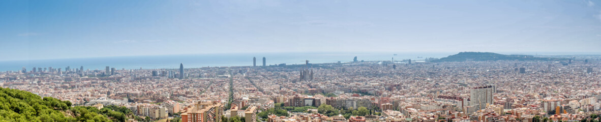 Fototapeta na wymiar view of Barcelona