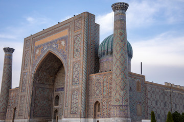 Sherdor Madrasa, The Registan, Samarkand, Uzbekistan