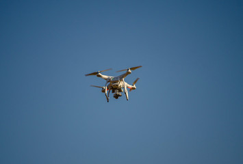 Fototapeta na wymiar Delivery by Drone