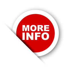 red vector banner more info