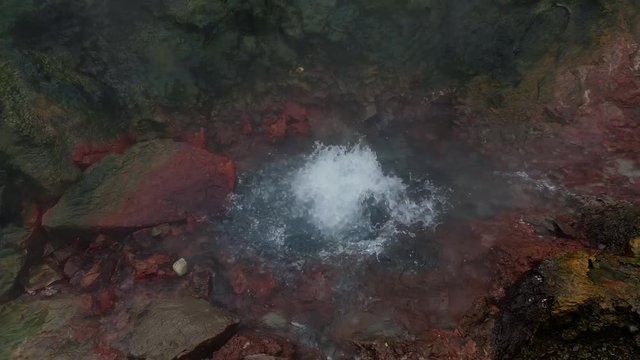 Deildartunguhver Island heisse Quellen