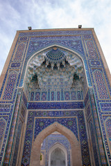 Arches at Gur Emir, Samarkand, Uzbekistan