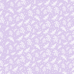 Seamless Christmas illustrations. Abstract Pattern with Christmas symbols and design elements for scrapbook