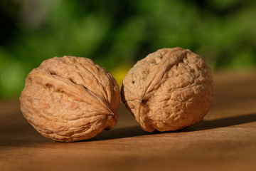 Zwei Walnüsse